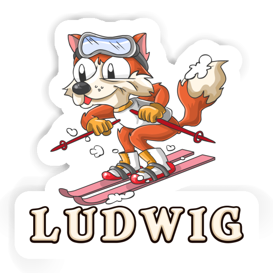 Ludwig Sticker Fox Gift package Image