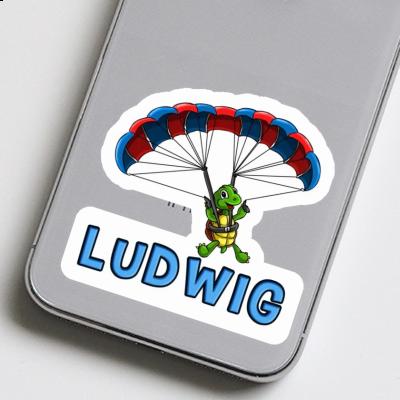 Autocollant Ludwig Parapentiste Laptop Image