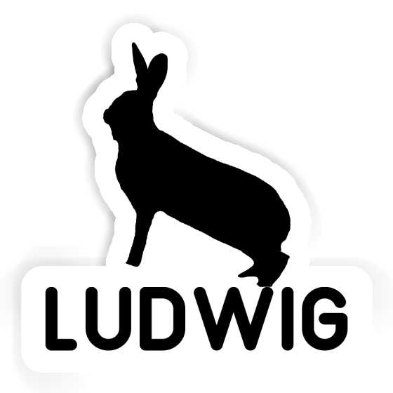 Sticker Ludwig Rabbit Gift package Image