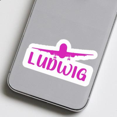 Airplane Sticker Ludwig Gift package Image