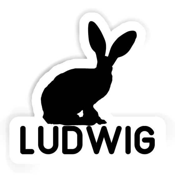 Sticker Ludwig Rabbit Image