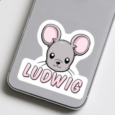 Ludwig Sticker Mouse Notebook Image