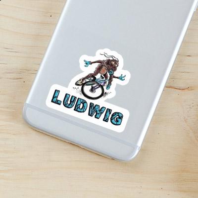 Aufkleber Biker Ludwig Notebook Image