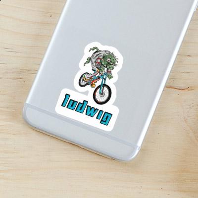 Sticker Biker Ludwig Notebook Image