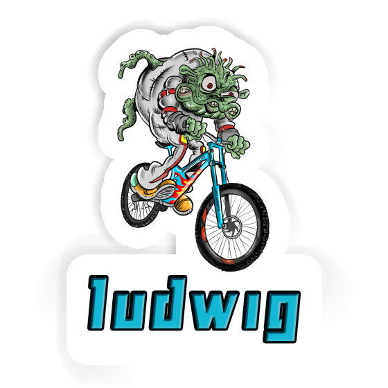 Sticker Biker Ludwig Image