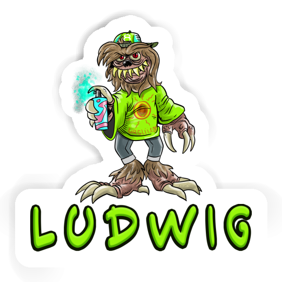 Sprayer Sticker Ludwig Gift package Image