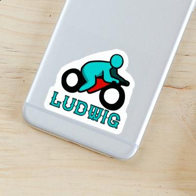 Sticker Ludwig Motorbike Driver Gift package Image