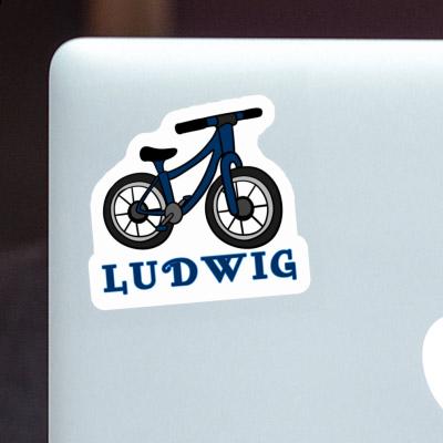 Ludwig Sticker Bicycle Notebook Image