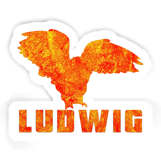 Sticker Ludwig Owl Image