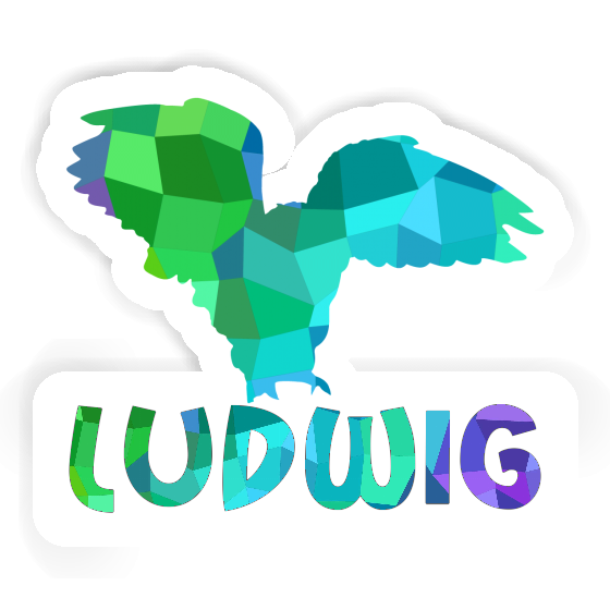 Sticker Ludwig Owl Image