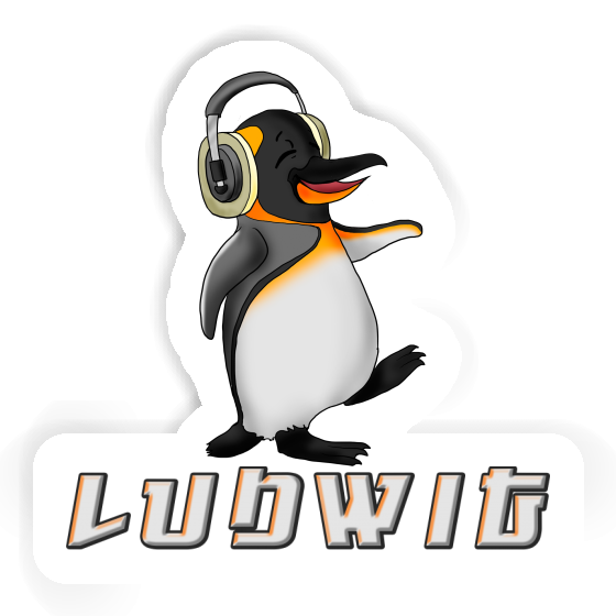 Ludwig Sticker Penguin Gift package Image