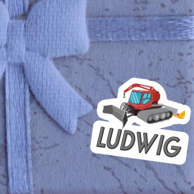 Sticker Snow Groomer Ludwig Gift package Image