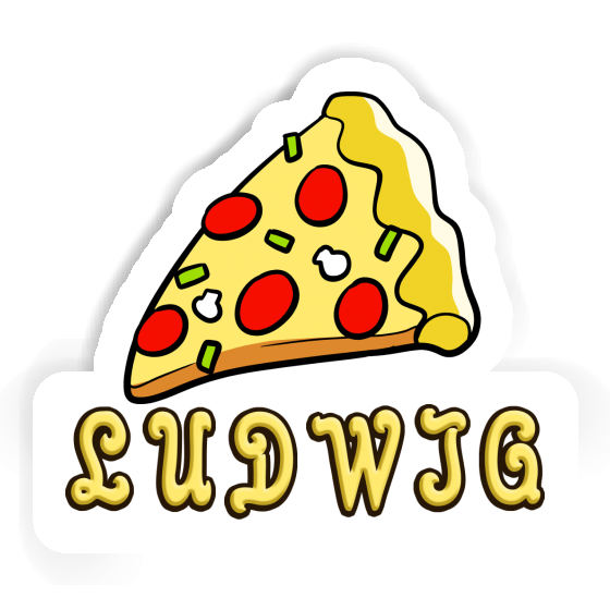 Ludwig Sticker Pizza Gift package Image