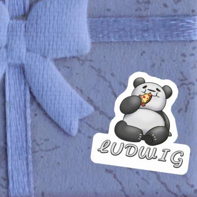 Panda Autocollant Ludwig Image