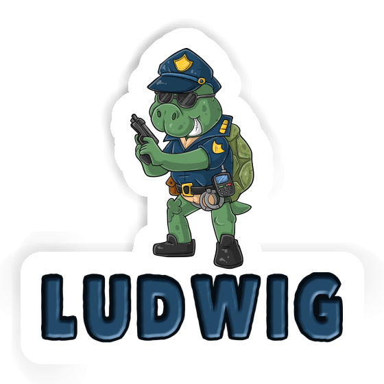 Polizist Sticker Ludwig Gift package Image