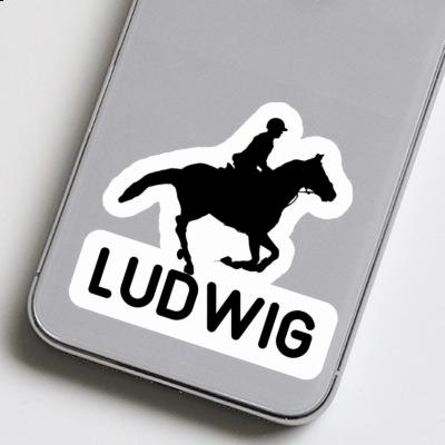 Horse Rider Sticker Ludwig Gift package Image