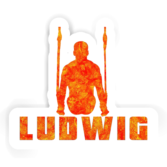 Sticker Ludwig Ring gymnast Gift package Image