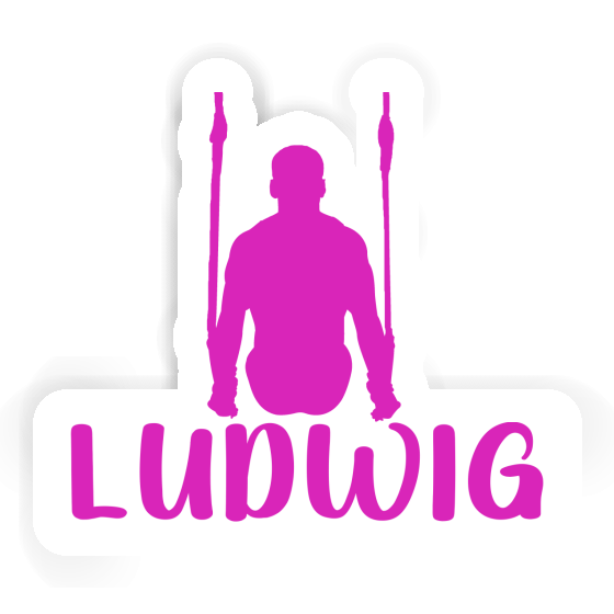 Ring gymnast Sticker Ludwig Image