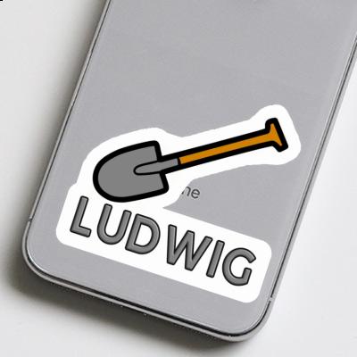 Shovel Sticker Ludwig Notebook Image