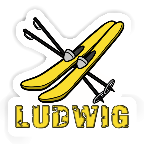 Ludwig Sticker Ski Gift package Image