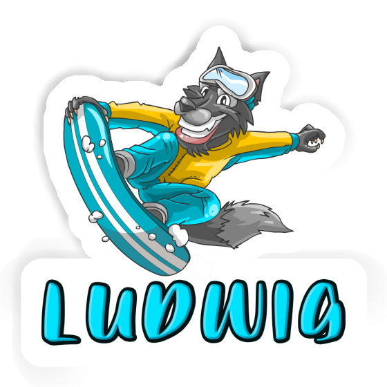 Sticker Ludwig Boarder Gift package Image