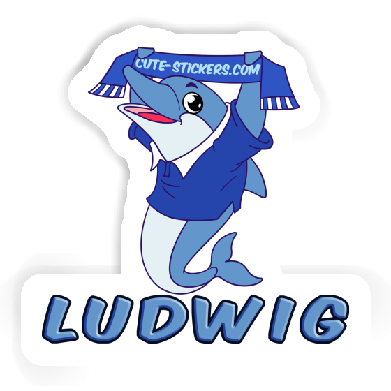 Dolphin Sticker Ludwig Notebook Image