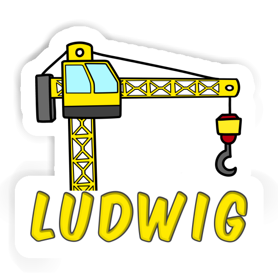 Sticker Ludwig Tower Crane Gift package Image