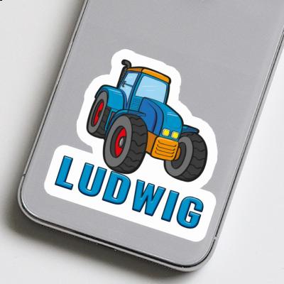 Sticker Tractor Ludwig Image