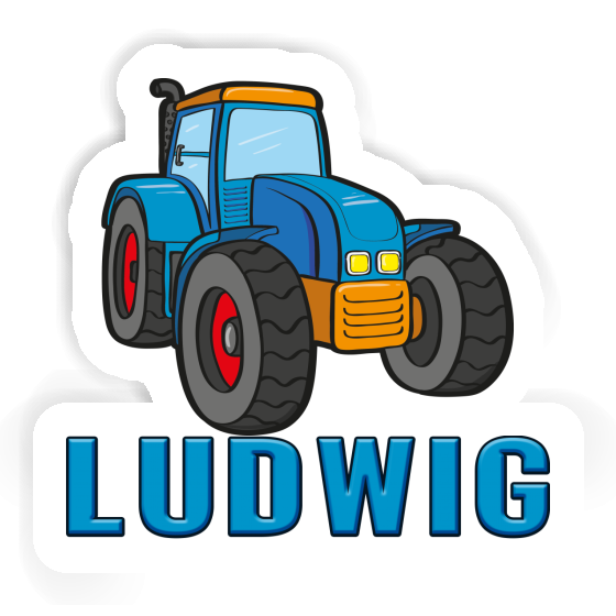 Sticker Tractor Ludwig Laptop Image