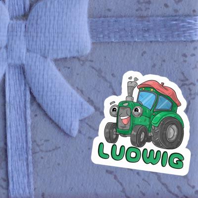 Sticker Tractor Ludwig Image