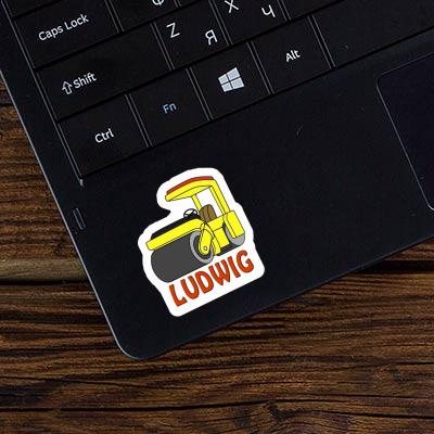 Sticker Ludwig Roller Image