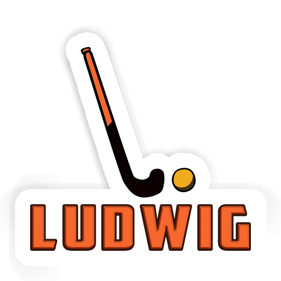 Ludwig Autocollant Crosse d'unihockey Image