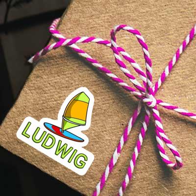 Sticker Windsurf Board Ludwig Gift package Image