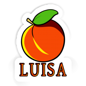Sticker Luisa Aprikose Image