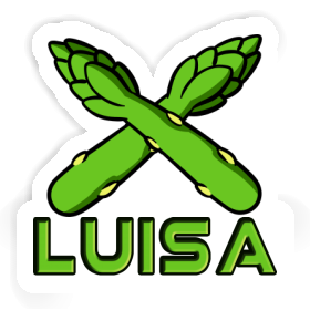 Aufkleber Spargel Luisa Image