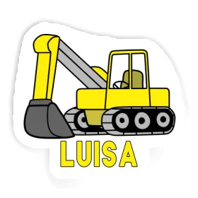Aufkleber Luisa Bagger Image