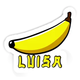Luisa Sticker Banane Image
