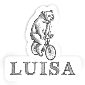Sticker Luisa Velofahrer Image