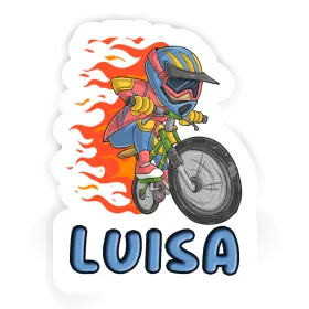 Aufkleber Biker Luisa Image
