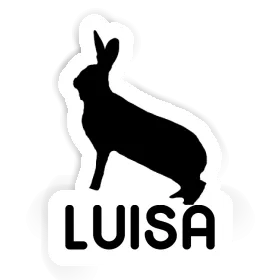 Sticker Luisa Rabbit Image