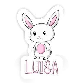 Luisa Sticker Hare Image