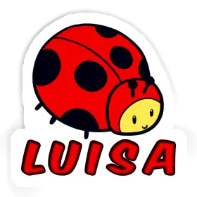 Aufkleber Luisa Marienkäfer Image