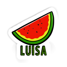 Luisa Sticker Wassermelone Image