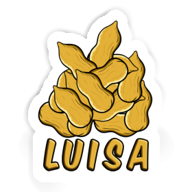 Erdnuss Aufkleber Luisa Image