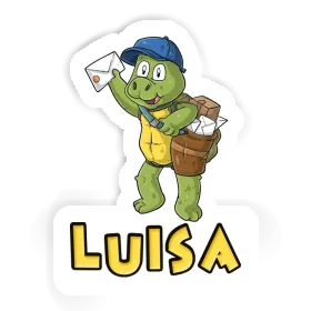 Luisa Sticker Postbote Image
