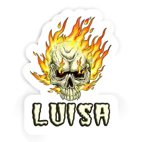 Sticker Luisa Totenkopf Image