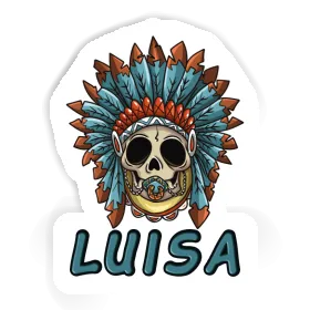 Sticker Baby Totenkopf Luisa Image