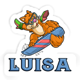 Aufkleber Luisa Ridergirl Image
