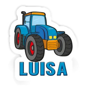 Luisa Aufkleber Traktor Image