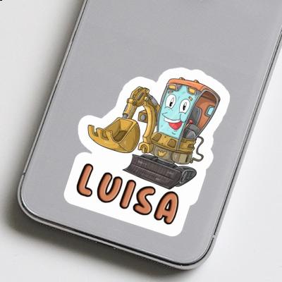 Aufkleber Kleiner Bagger Luisa Notebook Aufkleber Kleiner Bagger Luisa Gift package Image